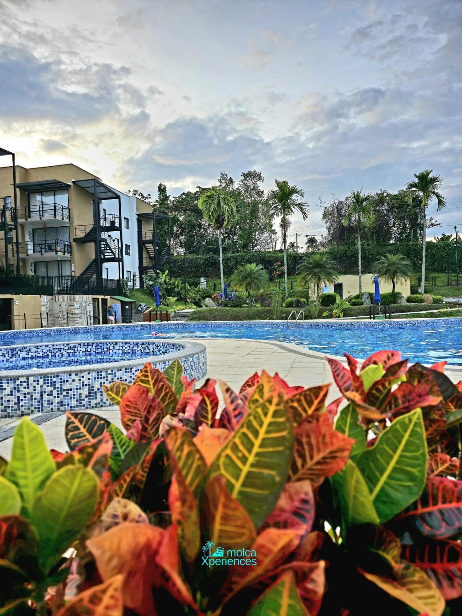Apartamento Privado Vacacional A 5M Del Aeropuerto, 20 Minutos Del Parque Del Cafe Y Centro De Armenia Con 4 Piscinas, 3 Jacuzzi, Sauna By Molca Xperiences 2H 外观 照片